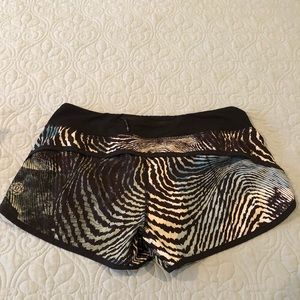 Lululemon seawheeze speed shorts 8 rare